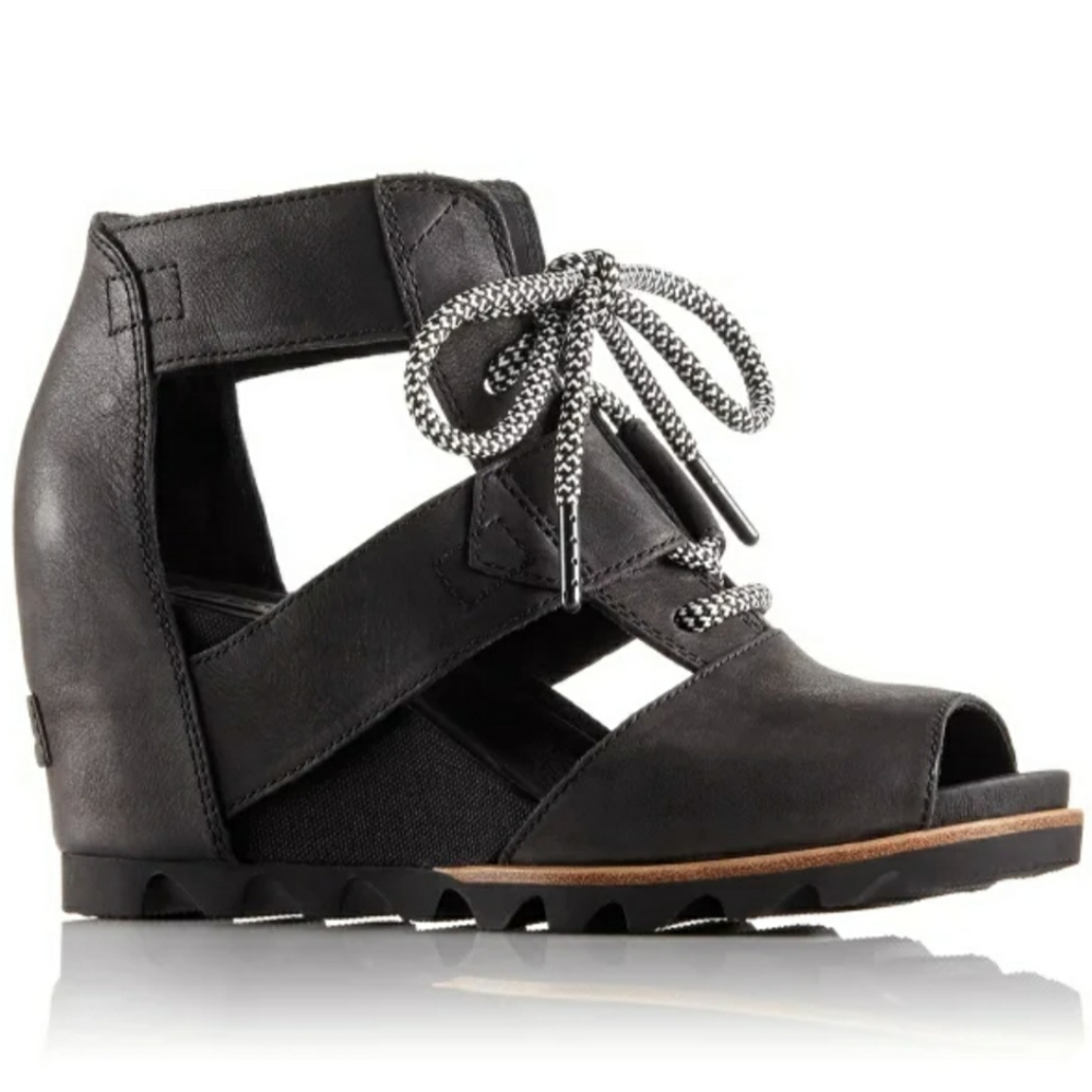Sorel Joanie Wedge Tie Sandal